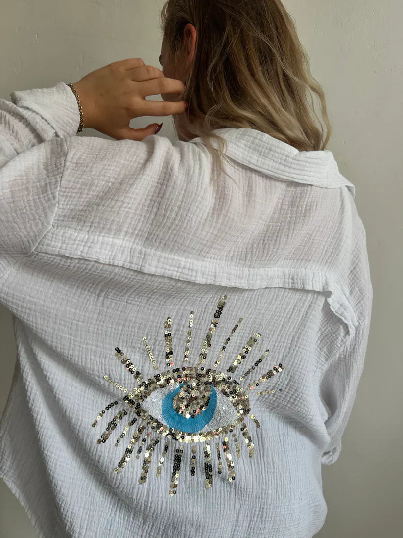 Elody - Women's Oversized Shirt (Plus Size Available) - photo 6