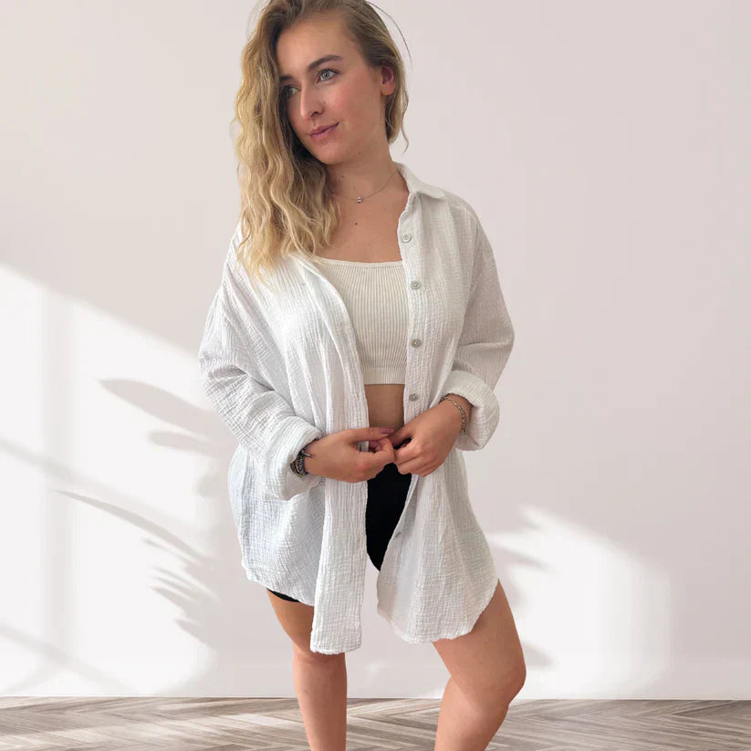 Elody - Women's Oversized Shirt (Plus Size Available) - photo 5