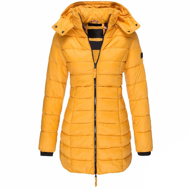 Women's Marlowe Coat - Premium Hooded Down Jacket for Fall/Winter