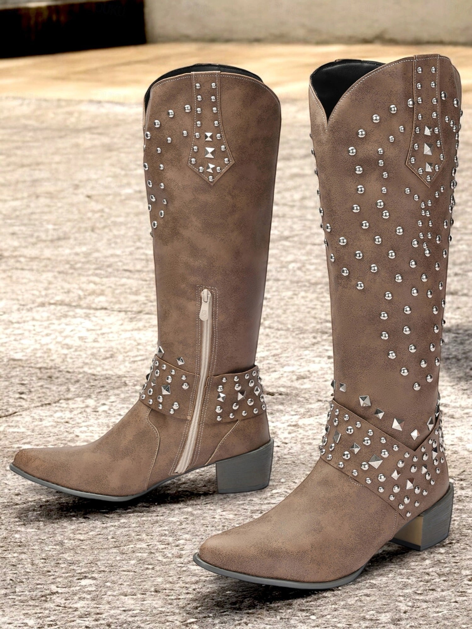 Noelle - Men's Vintage High-Cut Boots
