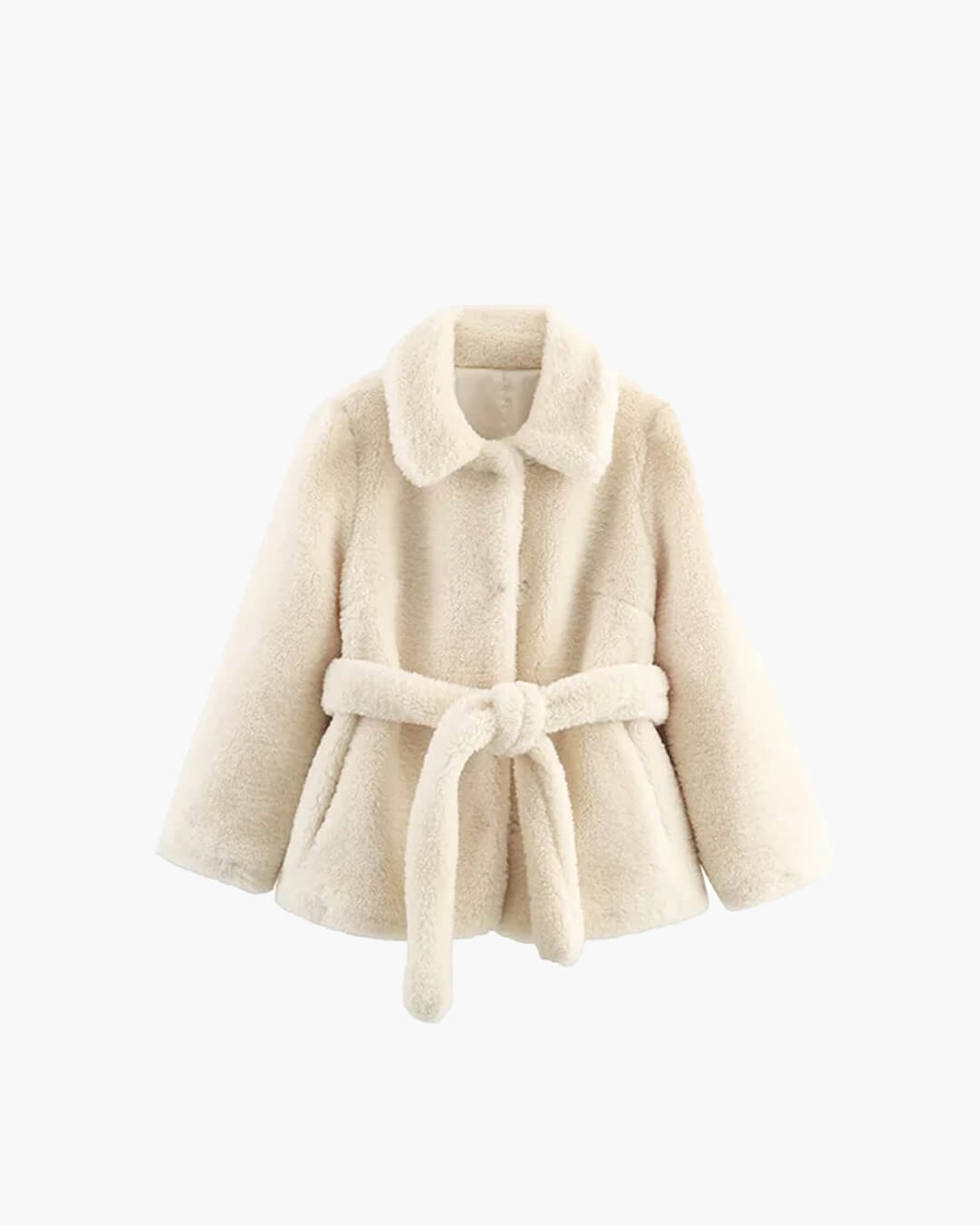 Iona - Women's Coat with Tie Belt - photo 2