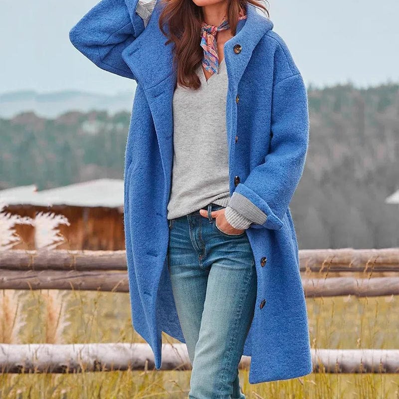 Jaclyn - Women's Longline Tailored Winter Coat - photo 2