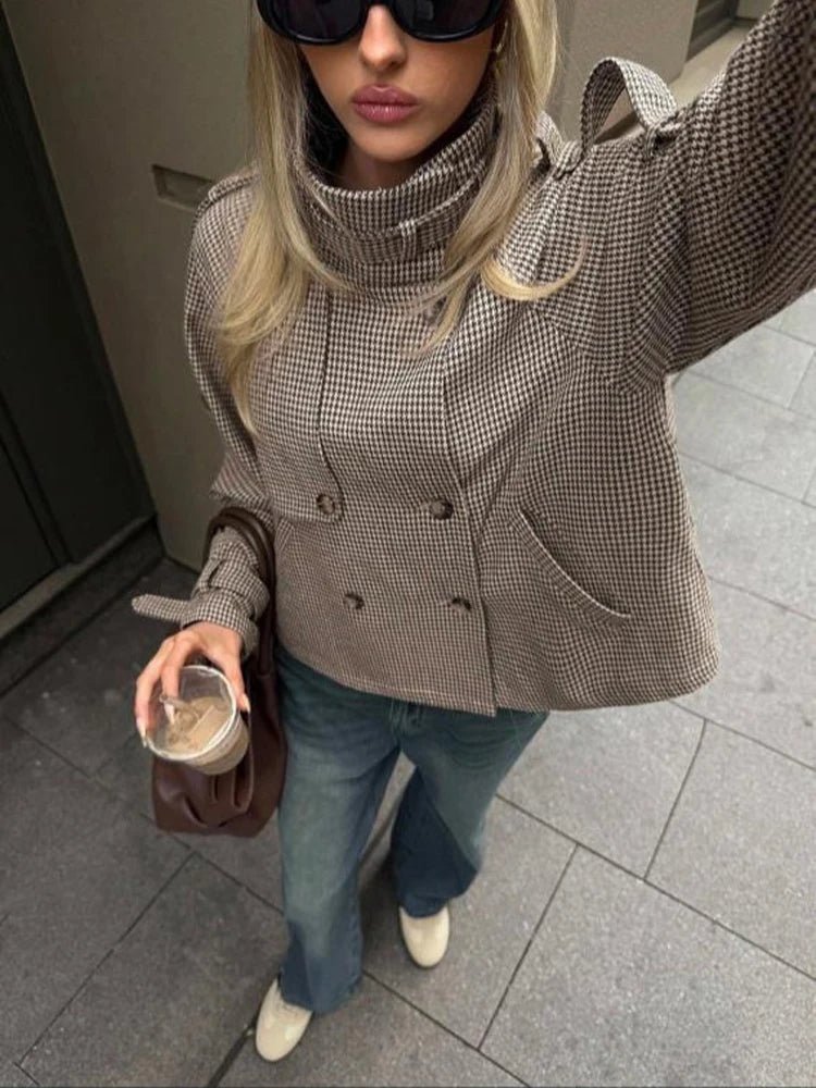 Jacqueline - Women's Relaxed Jacket with Button Front - photo 5
