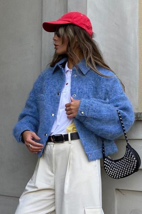 Jennifer - Women's Jacket with Button Front - photo 1