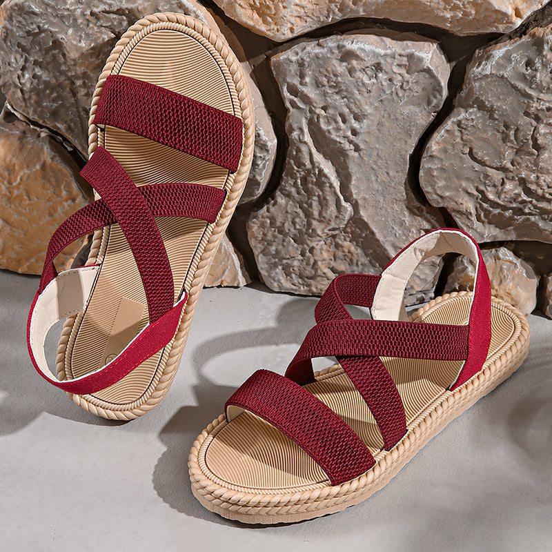 Jorie - Women's Criss-Cross Open Toe Sandals - photo 11