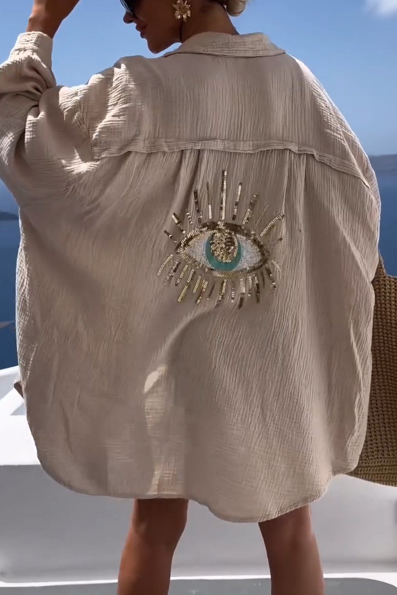 Elody - Women's Oversized Shirt (Plus Size Available) - photo 10