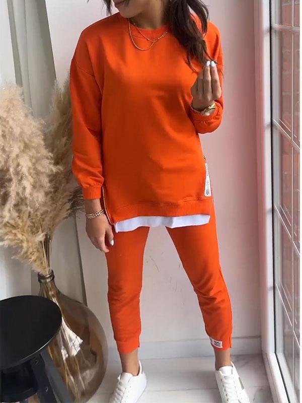 Ava - Women's Oversized Sweatshirt and Joggers Set Soft and Cozy