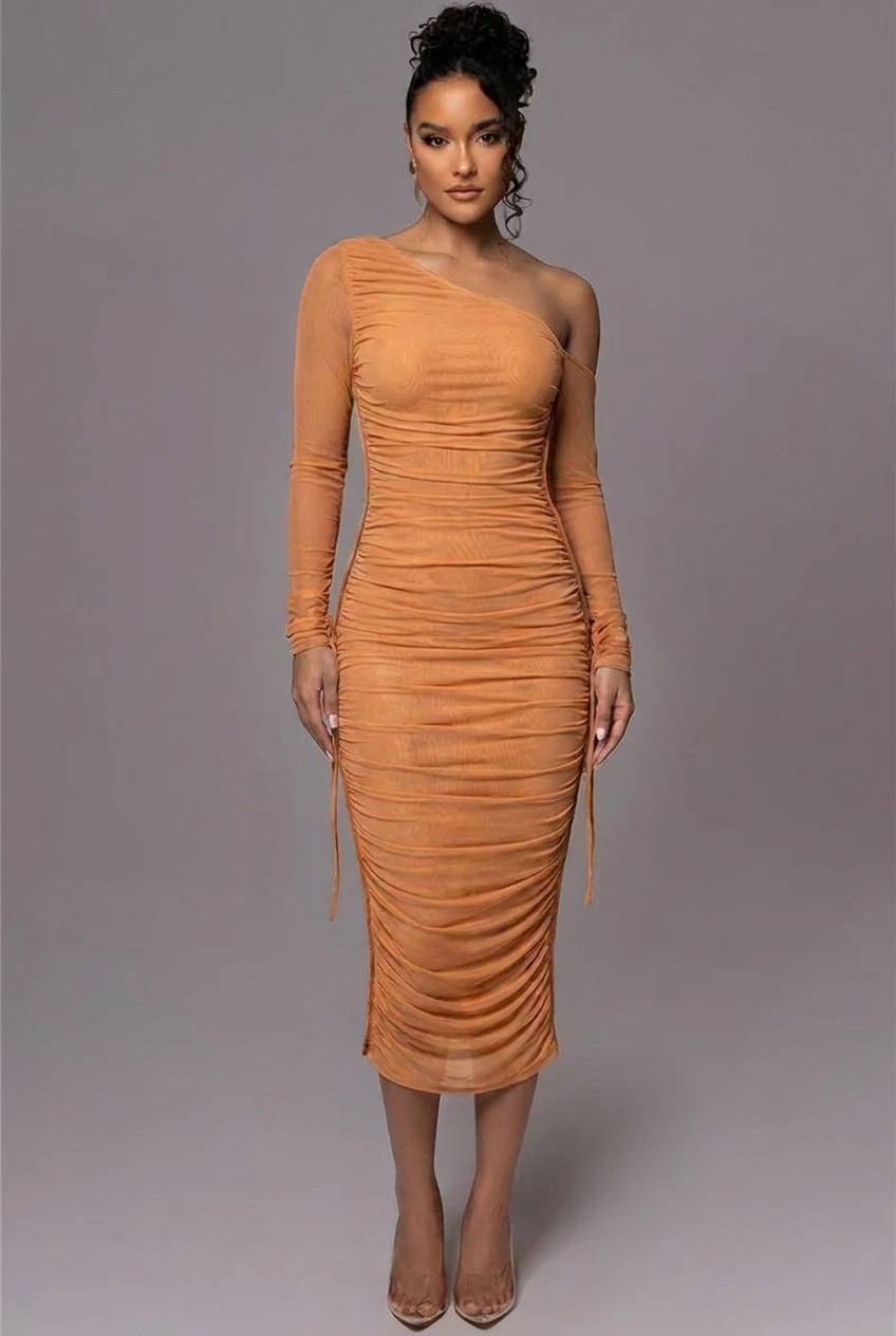 Kalina - Women's Dress with Ruching - photo 2