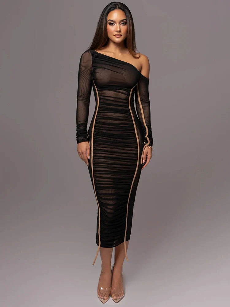 Kalina - Women's Dress with Ruching - photo 3