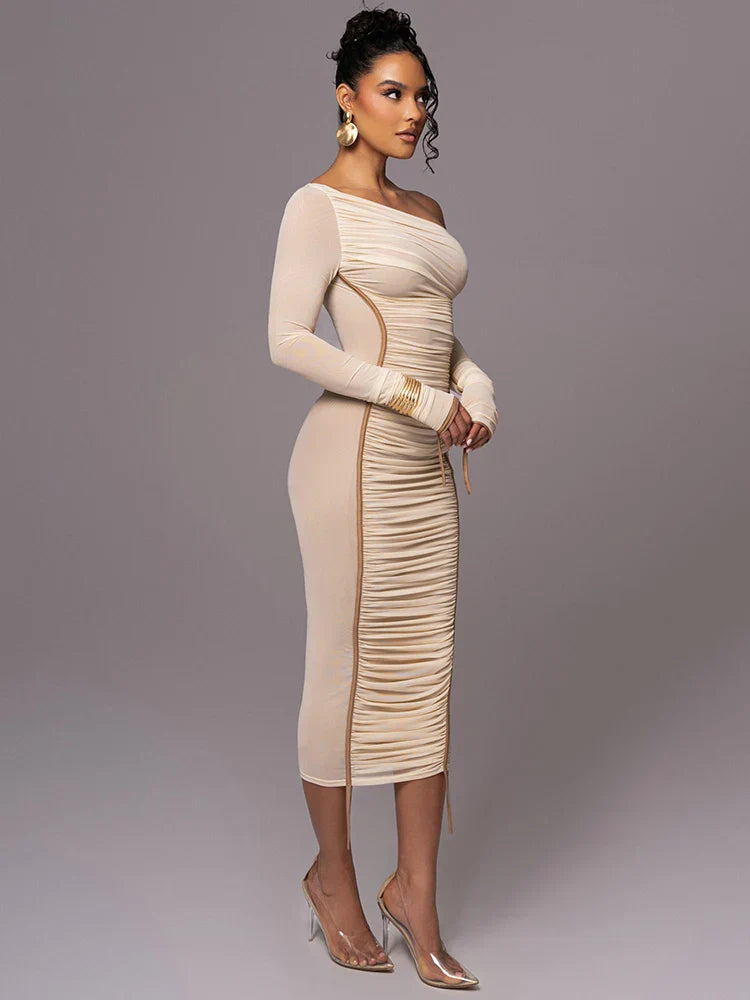 Kalina - Women's Dress with Ruching - photo 6