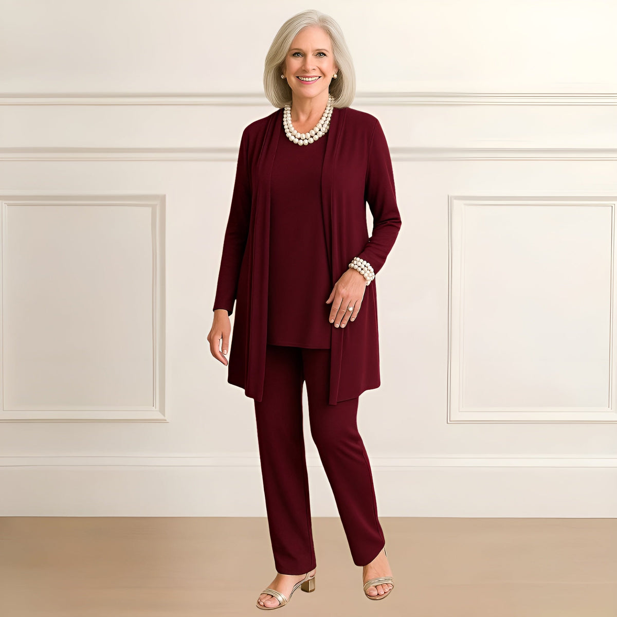 Liana - Women's Relaxed Three-Piece Set - photo 2