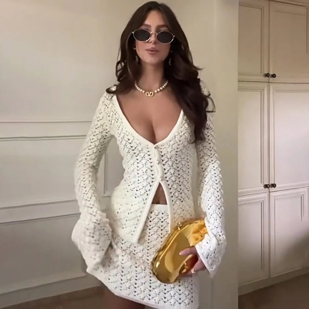 Livia - Women's Two-Piece Set in Knit - photo 4