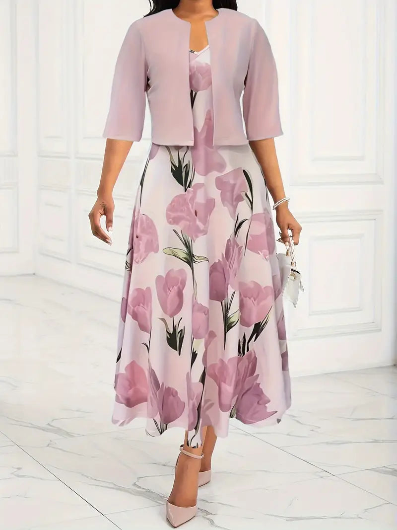 Maisie - Women's Two-Piece Set in Floral Print - photo 1