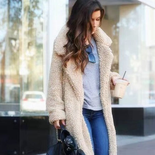 Marcy - Women's Longline Teddy Coat - photo 1