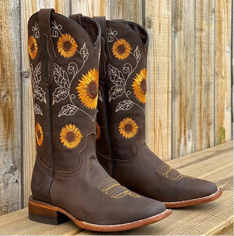 Marlee - Women's Embroidered Western Boots with Pointed Toe - photo 5
