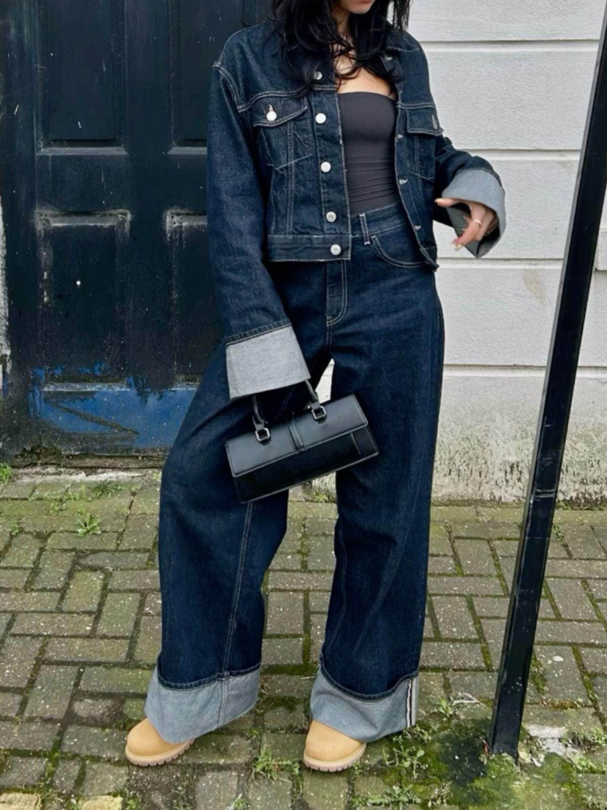 Martina - Women's Tailored Cropped Jacket and Trouser Set - photo 7