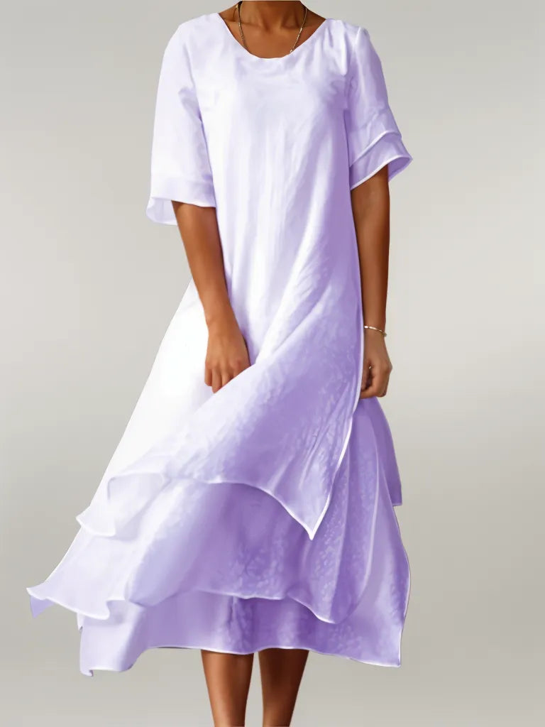 Lina - Women's Long Dress (Plus Size Available)