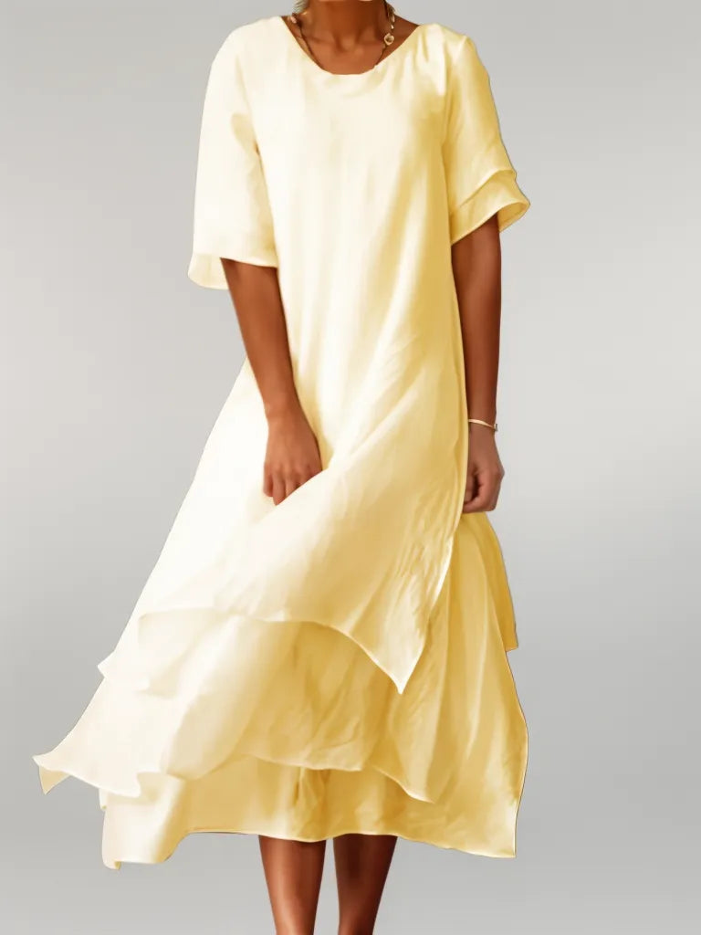 Lina - Women's Long Dress (Plus Size Available)