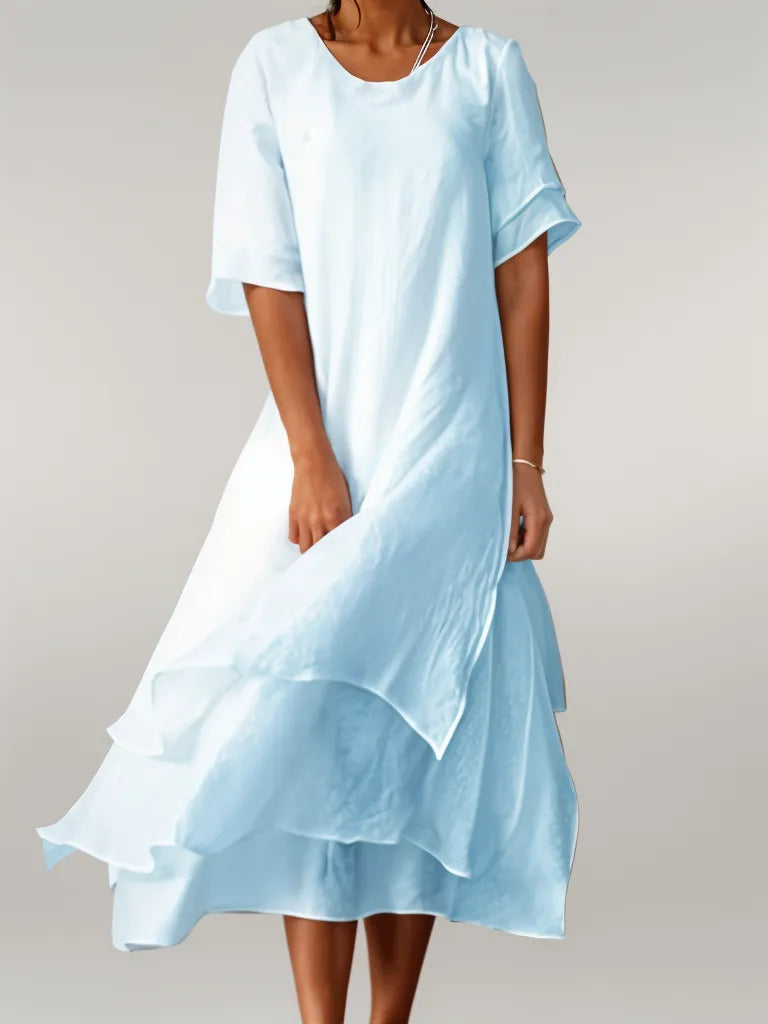 Lina - Women's Long Dress (Plus Size Available)