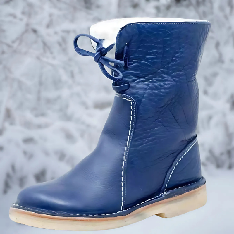 Merryn - Women's Mid-Calf Boots with Fleece Lining - photo 2