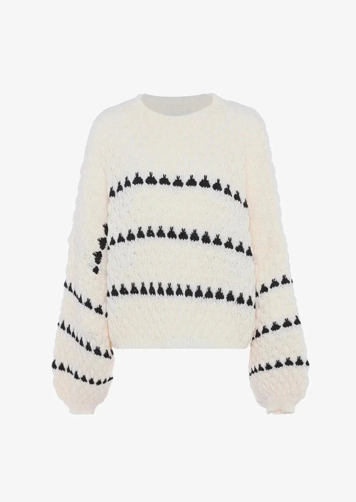 Michele - Women's Wrap Jumper in Knit - photo 7
