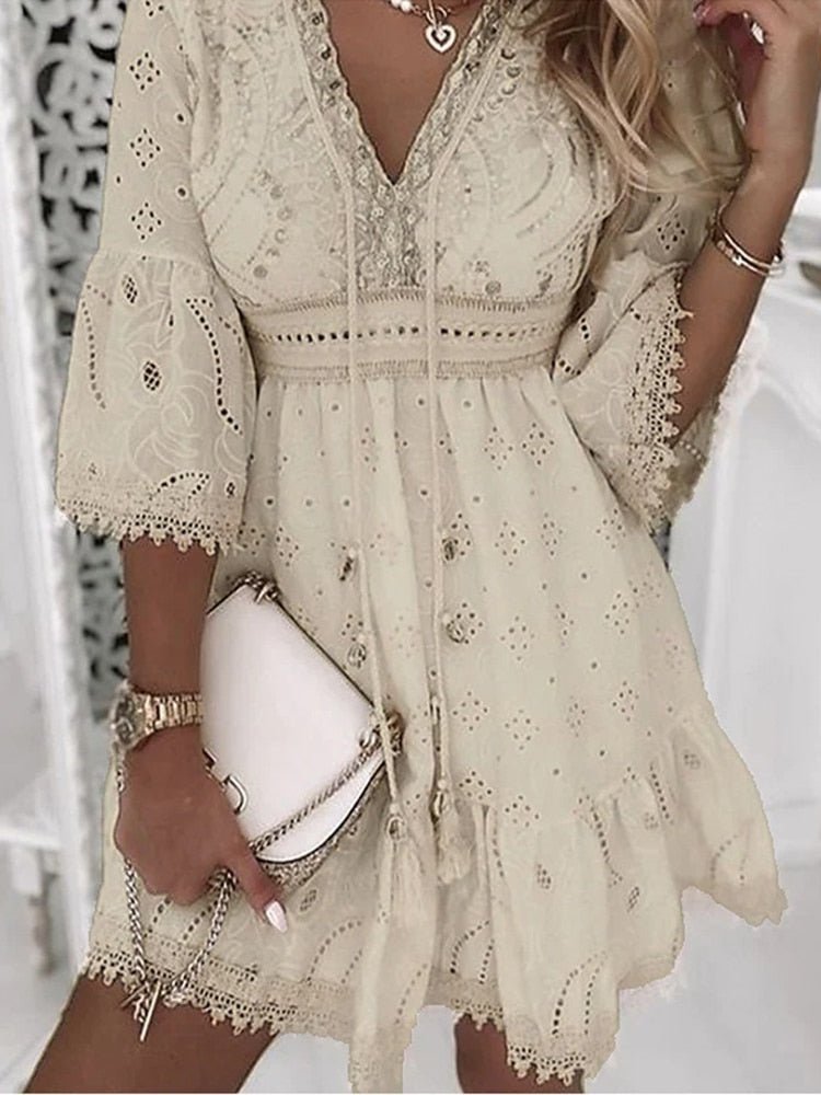 Minivestido ligero y transpirable para mujer
