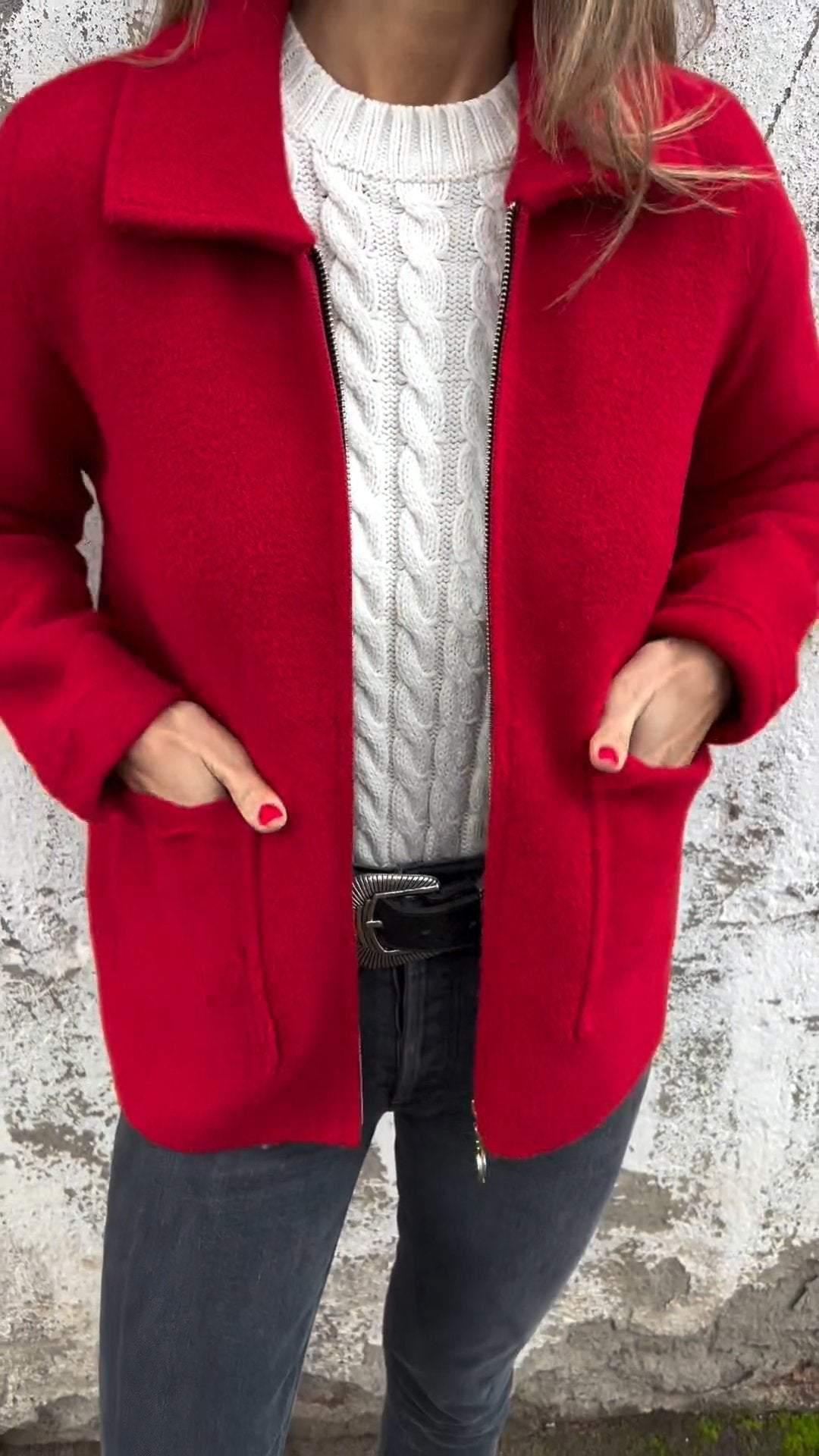 Camila - Women's Cardigan Jacket for Any Occasion (Plus Size Available)