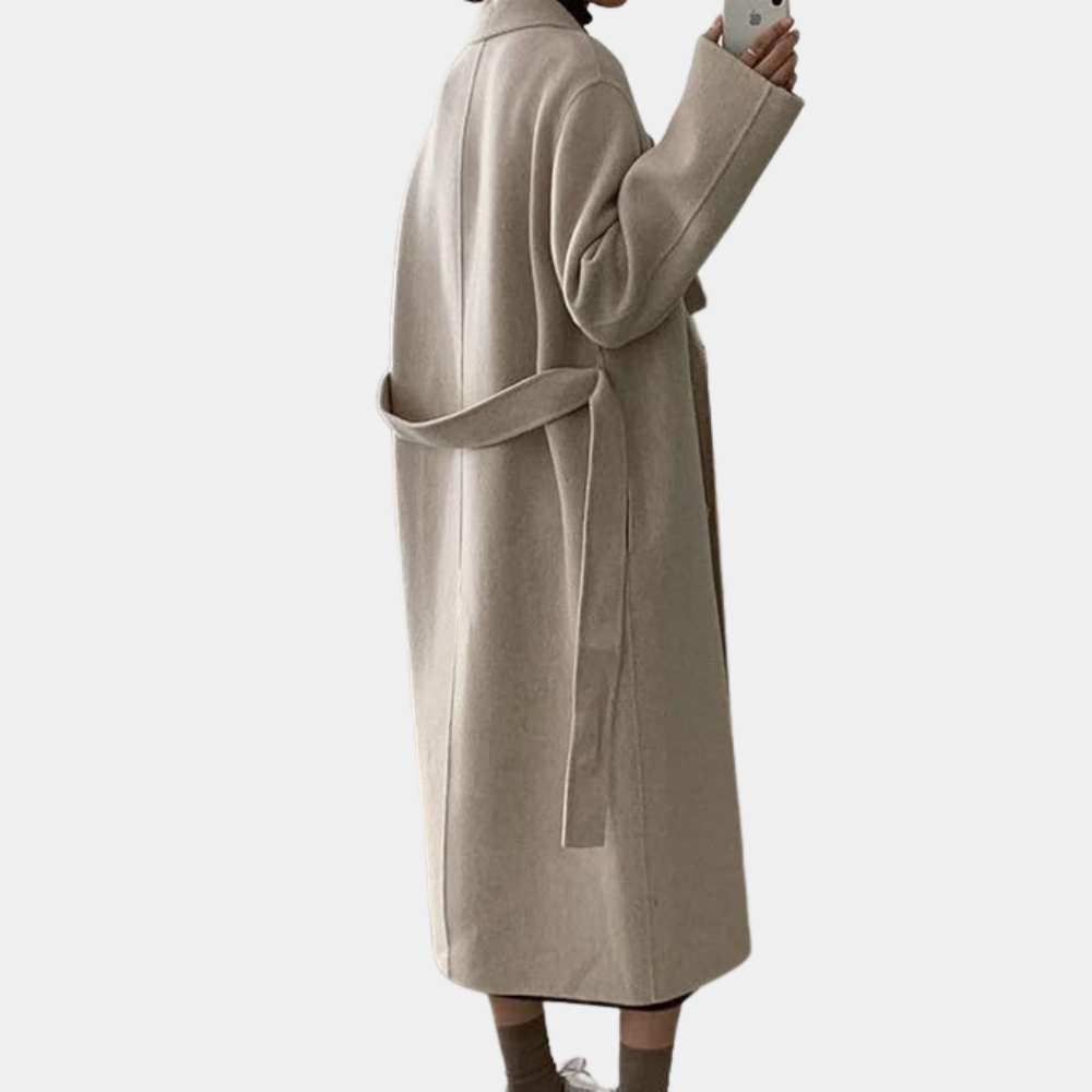 Novalie - Women's Coat with Button Front - photo 3