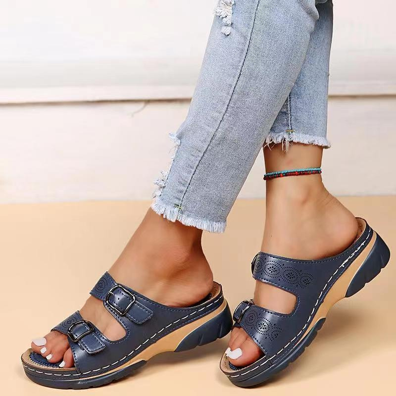 Orthopedic Leather Sandals - photo 2
