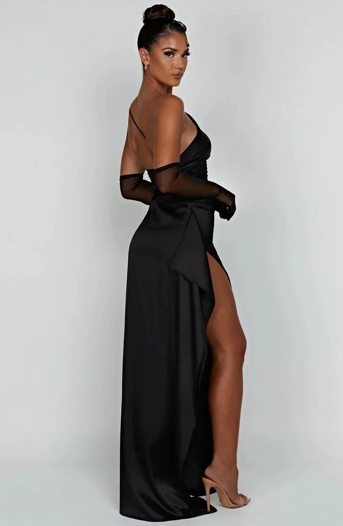 Tammy - Vestido de noche de un solo hombro