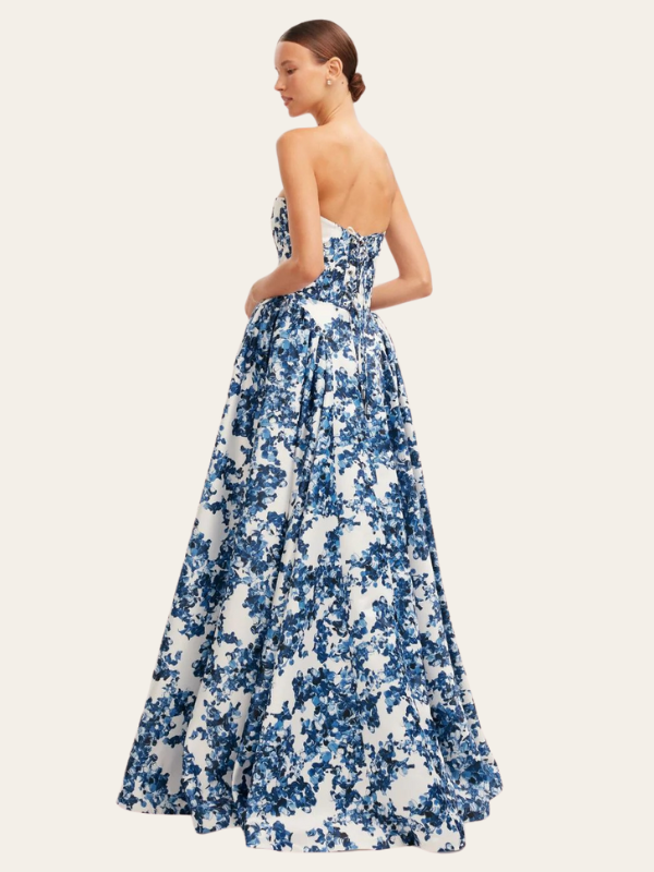Ariana - Women's Strapless Maxi Dress - photo 2