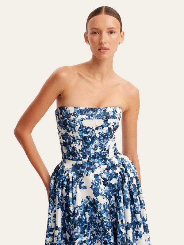 Ariana - Women's Strapless Maxi Dress - photo 3