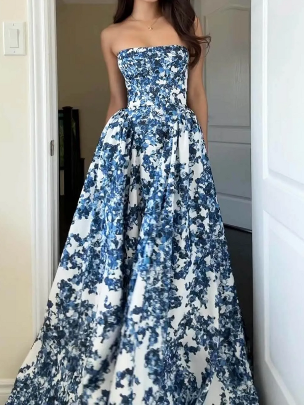 Ariana - Women's Strapless Maxi Dress - photo 4