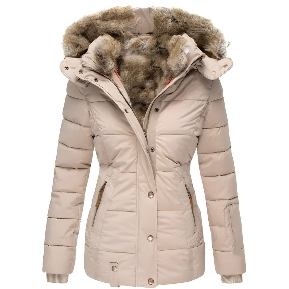Patricia - Women's Quilted Hooded Winter Jacket - photo 5