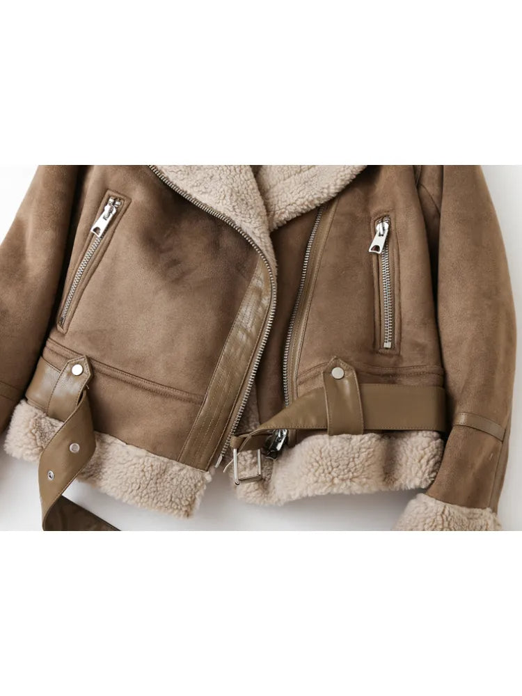 Penelope - Women's Modern Bomber Jacket - photo 5