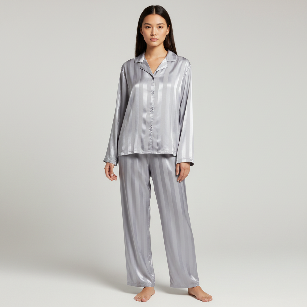 Perri - Women's Relaxed Two-Piece Set with Button Front - photo 5