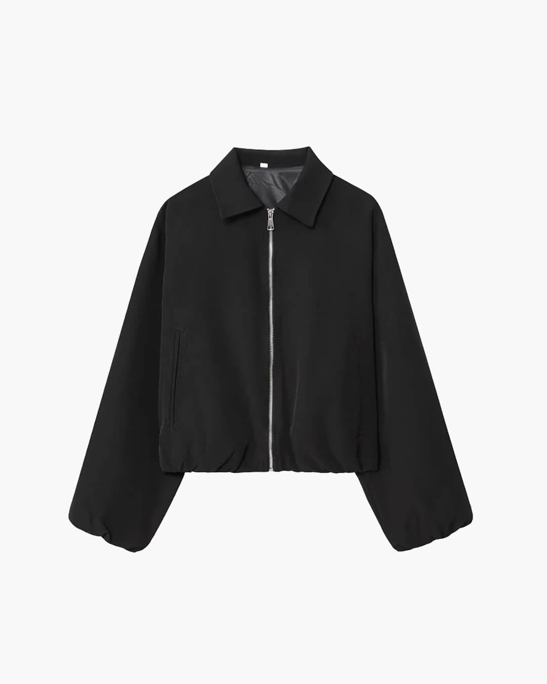Phaedra - Women's Bomber Jacket with Zip Front - photo 11