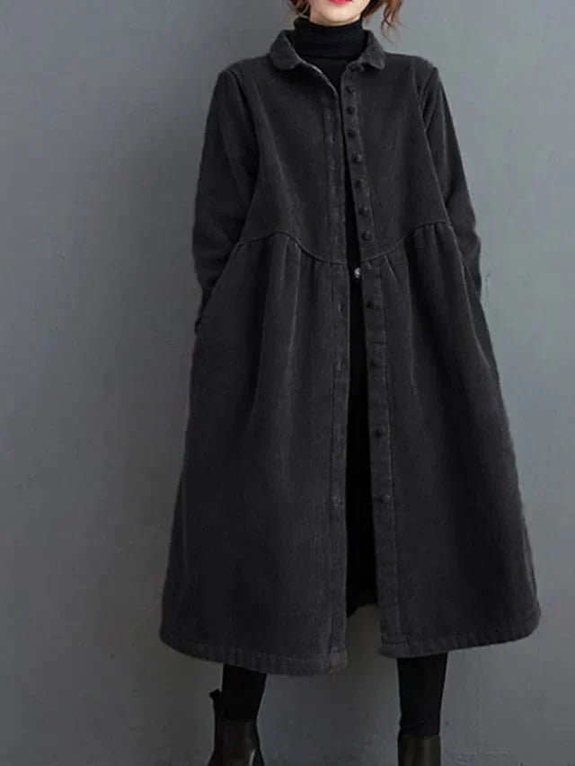 Crystal - Women's and Relaxed Corduroy Dress (Plus Size Available)