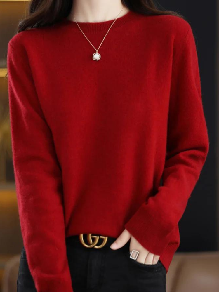 Quintessa - Women's Relaxed Jumper with Roll Neck - photo 11