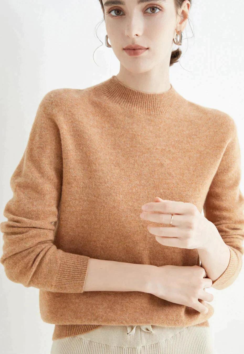 Rachael - Women's Jumper with Roll Neck - photo 10