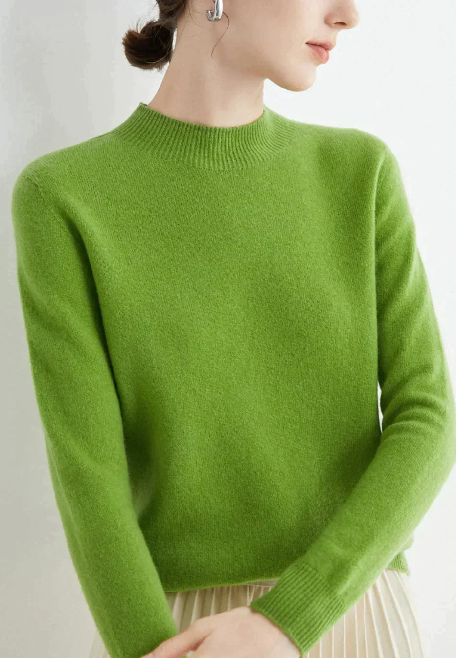 Rachael - Women's Jumper with Roll Neck - photo 4