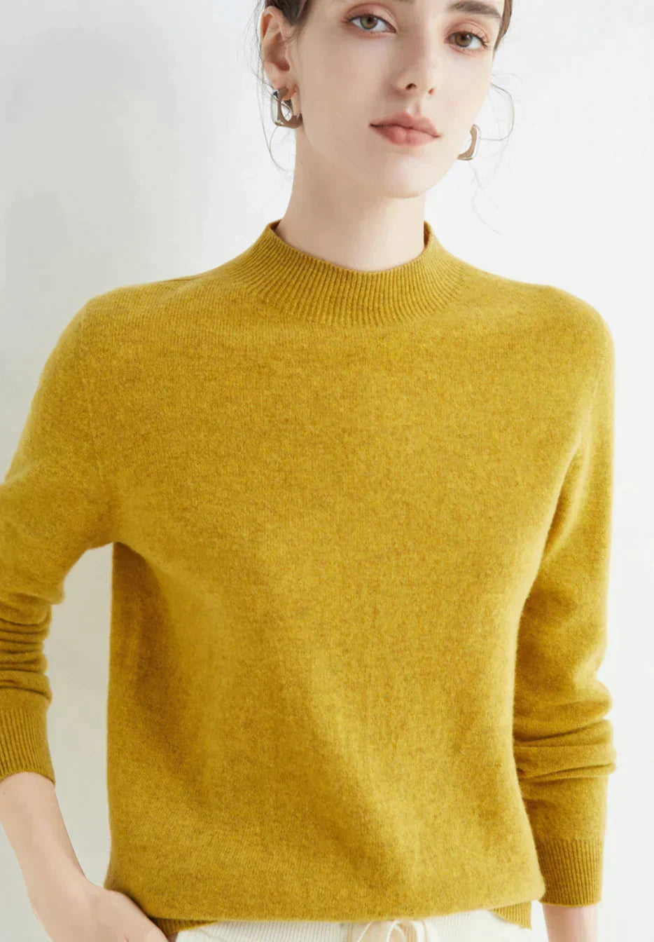 Rachael - Women's Jumper with Roll Neck - photo 9