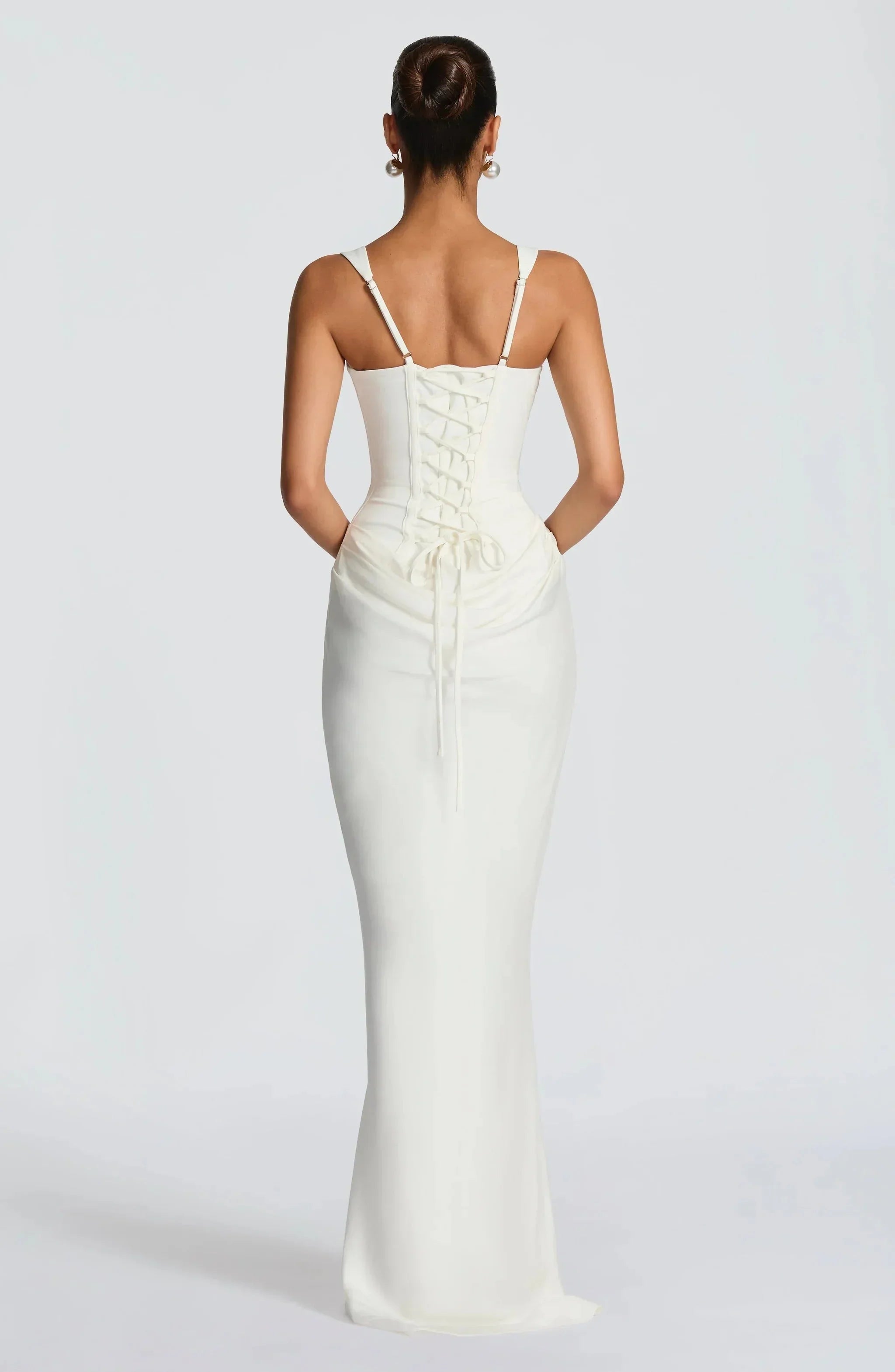 Vera - Women's Backless Bodycon Maxi Dress
