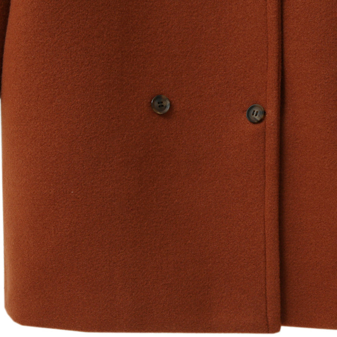 Rosalie-Mae - Women's Relaxed Coat with Button Front - photo 8