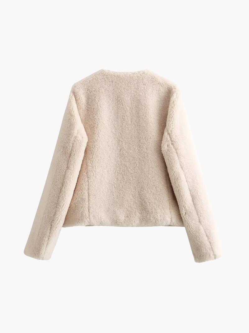 Rosalie - Women's Wrap Jacket with Collar - photo 2