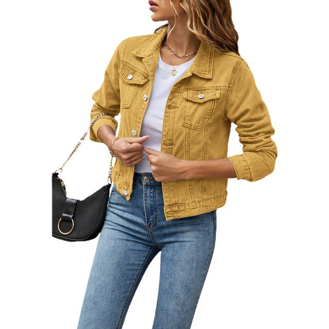 Rosie - Women's Relaxed Jacket with Side Pockets - photo 7
