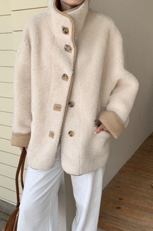 Roxane - Women's Coat with Collar - photo 1
