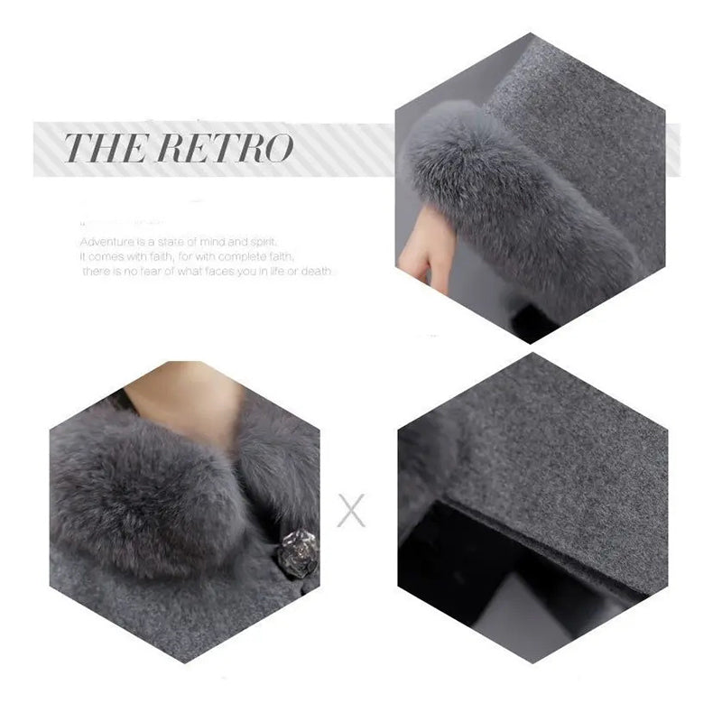 Sage - Women's Coat with Collar - photo 6