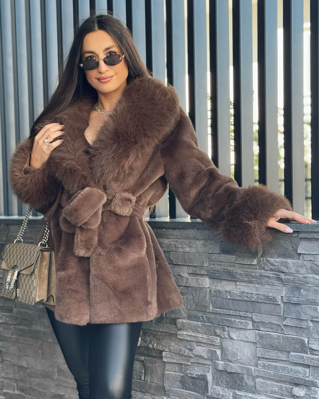 Saira - Women's Coat with Long Sleeves - photo 12