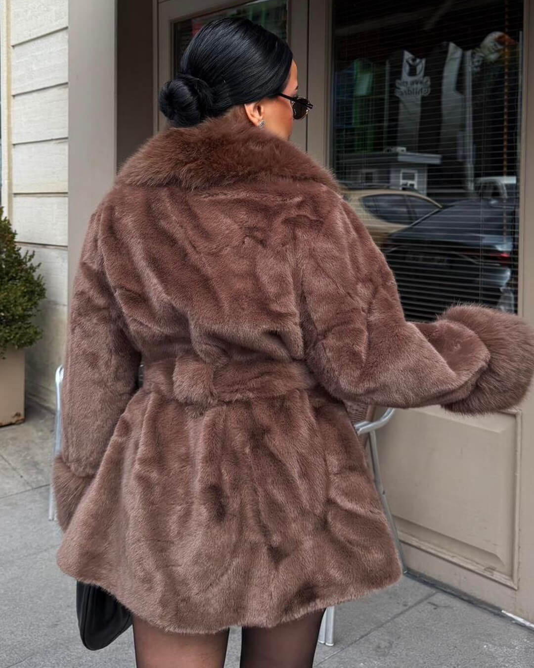 Saira - Women's Coat with Long Sleeves - photo 9